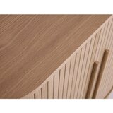 Unique Furniture Ormarić u dekoru hrasta s kliznim vratima u svijetloj prirodnoj boji 100x118x40 cm Meta – | shoptok.hr