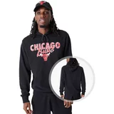 New Era Chicago Bulls Team Script pulover sa kapuljačom