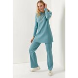 Olalook Two-Piece Set - Turquoise - Relaxed fit Cene'.'