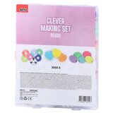 Junior Clever, set za pravljenje nakita, perlice, veliki, 3000K Cene