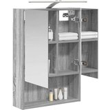  Kupaonski ormar s ogledalom Zidne Siva Sonoma 50 x 14 5 x 70 cm | shoptok.hr