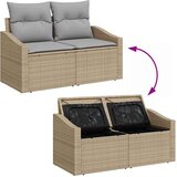  Set sofe 7 kom. Bež i krema poliratan | shoptok.hr