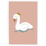 Bloomingville Mini Stenski plakat v belem okvirju Xander Swan, 45 x 65 cm Cene