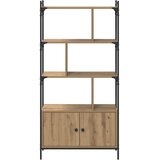 Police za knjige 76,5 x 30 x 154,5 cm Konstruirano drvo | Eponuda.com