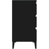  Komoda crna 60 x 35 x 70 cm od konstruiranog drva | Eponuda.ba