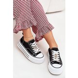 Boto Women's Platform Sneakers With Golden Pins Black Fiorina | Shoptok.si