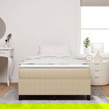 Box Spring Krevet Svijetlo Zelena Siva Mali Dvostruki Baršun | shoptok.hr