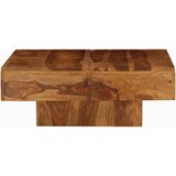  Stolić za kavu 80 x 80 x 30 cm od masivnog bagremovog drva | Eponuda.ba