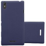 Cadorabo Case, združljiv s Sonyjem v Frosty Blue - Hard Case zaščitni pokrov v zmrznjenem videzu proti praskam in udarcem, (20563614) | Shoptok.si