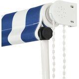  Zložljiva tenda 250x150 cm modra in bela, (20609854) | Shoptok.si