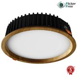  APLED - LED ugradna RONDO WOODLINE LED/18W/230V 3000K prečnik 26 cm masivni hrast Cene