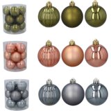 Molarem Home Set od 12 kuglica za božićno drvce – 5 cm, maslinasto zelena | shoptok.hr