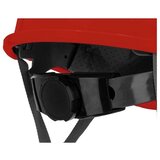 Lahti Pro zaštitna kaciga s ventilacijskim otvorima crvena L1041006 | shoptok.hr