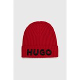 Hugo Volnena kapa rdeča barva, | Shoptok.si