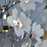 Zidni poster sa ekstra efektom - nordic bloom