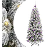 vidaXL Umjetno božićno drvce s stalakom Bijelo 63 x 63 x 150 cm | shoptok.hr