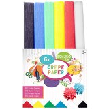  Krep papir u boji 50 x 250 cm - set 6 komada (krep papir) Cijene