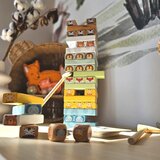 Woopie Green igra spretnosti "Klimava kula" sa životinjama, 82 kom. | shoptok.hr