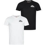 Lonsdale Men's t-shirt regular fit double pack | Shoptok.si