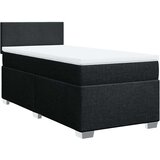 vidaXL Box spring krevet s madracem crni 90x190 cm od tkanine | shoptok.hr