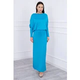 Kesi Dress with water in the neckline