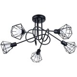 Sollux SL.1110 - Luster na stalku ARTEMIS 5xE14/40W/230V crna | Eponuda.com