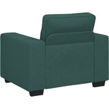  3-dijelni set sofa s jastucima, tamnozelena tkanina | shoptok.hr