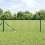 vidaXL Stebri za ograjo s špicami 26 kosov Ø32 mm 100 cm Galvanizirana jeklo Cene