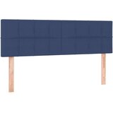  Uzglavlje plavo 144x5x78/88 cm od tkanine | shoptok.hr