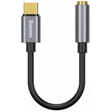 Baseus L54 Audio Adapter USB-C + mini jack 3,5 mm (črna+siva), (20628003)
