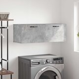  Zidni ormarić boja betona 100 x 36,5 x 35 cm konstruirano drvo | shoptok.hr