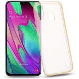Cadorabo CARE, združljiv s Samsungom v prozornem zlatih - zaščitni pokrov iz fleksibilnega silikona TPU v oblikovanju nosoroga, (20592125) | Shoptok.si