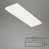 BRILO led prigušiva nadgradni panel frameless LED/28W/230V wi-fi tuya + daljinski upravljač | Eponuda.com