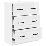  Ormar s ladicama Bijela visokog sjaja 66 x 34 5 x 87 cm - Bijela visokog sjaja | shoptok.hr