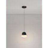 Nova Luce Crna metalna LED viseća svjetiljka s mogućnosti zatamnjivanja ø 16 cm Dorin – | shoptok.hr