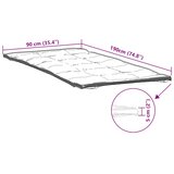  Zaštita za madrac bijela 90x190 cm | Eponuda.com
