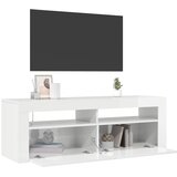 TV ormarić s LED svjetlima visoki sjaj bijeli 120 x 35 x 40 cm | shoptok.hr
