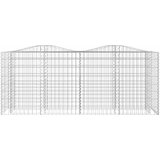  Lučna gabionska povišena gredica 200x50x100cm pocinčano željezo | shoptok.hr