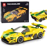  Tehnički blokovi Sportski automobil P1 GTR ŽUTO-ZELENA 368-dijelova ZA5781 | shoptok.hr