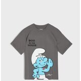 Sinsay Pamučna oversize majica s printom The Smurfs Cijene