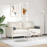 vidaXL valjkasti jastučići 2 pcs tamno siva Ø 15 x 40 cm | shoptok.hr