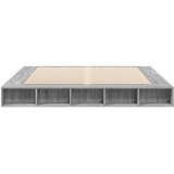  Okvir za krevet boja hrasta 200x200 cm od konstruiranog drva | shoptok.hr