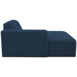 Scandic Temno moder modul za sedežno garnituro iz tkanine bouclé (levi kot) Roxy – | Shoptok.si