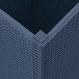 Vrtne sadilice 4 kom plava siva 32,5 x 32,5 x 57 cm PP | shoptok.hr