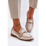 Maciejka Leather Moccasins With Gold Ornament | shoptok.hr