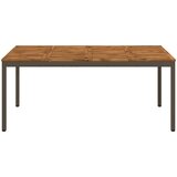  Stol za večeru u vrtu Prirodna i kava 180 x 88,5 x 75 cm | shoptok.hr