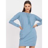 BASIC Feel Good Dress-AP-SK-A-006.73-Light Blue | Shoptok.si