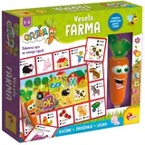 Carotina edukativna igra vesela farma + čaobna olovka, Šarena