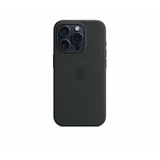Apple iPhone 15 Pro Silicone Case Magsafe Black, (20740846)