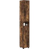  Kupaonski ormar s policom Dimljeni hrast 30,5 x 30 x 195 cm | shoptok.hr